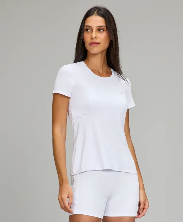 T-SHIRT COM TULE E REFLETIVOS CORES