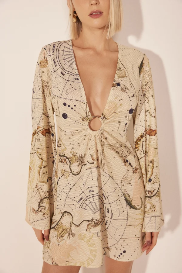 VESTIDO CURTO ASTROS