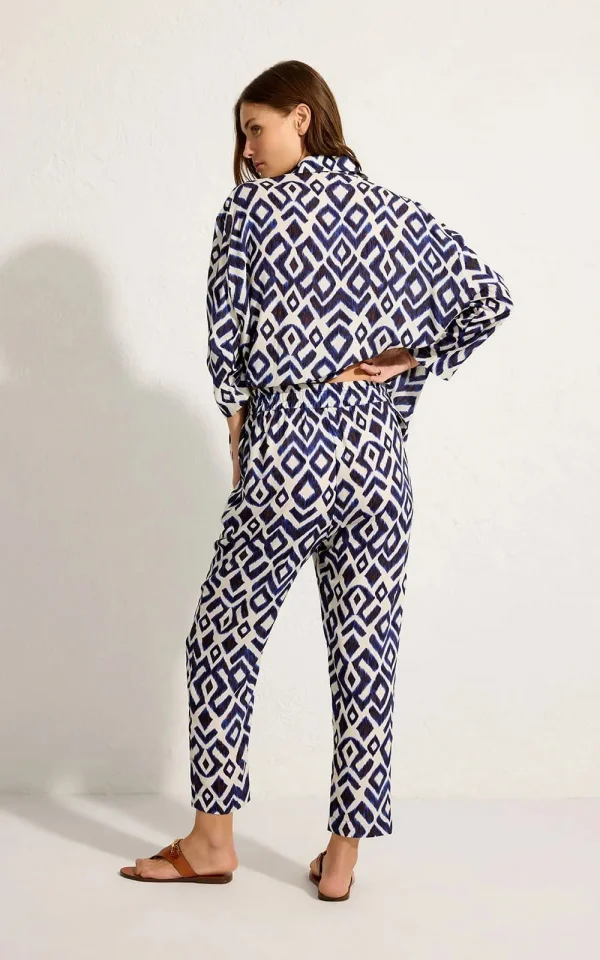 CAMISA QUADRADA COM FENDA IBIZA