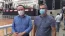 Os diretores da Unimed Bauru, Aparecido Donizeti Agostinho (esq) e Luciano Humberto Soares Camargo, prestigiando a inaugurao
