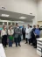Roberson Antequera Moron, diretor superintendente do HUB, apresenta a nova estrutura da Farmcia de Produo para os convidados