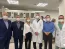 Victor Basso (Opuspac), Marcus Vinicius Marques (vice-presidente da Unimed Bauru), Vanessa Zuccarelli (gerente de Farmcia HUB), Joo Luis Trentini (diretor tcnico do HUB), Aparecido Donizeti Agostinho (presidente da Unimed Bauru) e Christiano de Gicomo Carneiro (diretor administrativo da Unimed Bauru)