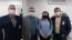Marcus Vinicius Marques (Unimed Bauru), Roberson Antequera Moron (Hospital Unimed Bauru), Valria Prado Coines e Dorival Moraes (Unimed Bauru)(Ebara)