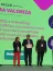 O vice-presidente da Unimed Bauru, Marcus Vinicius Marques, recebe o certificado durante o 27 Suesp