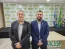 O vice-presidente da Unimed Bauru, Marcus Vinicius Marques, e o presidente da Acira, Gabriel de Sibia Gonalves