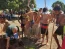 Uma rvore foi plantada simbolizando a parceria das empresas com a aldeia