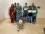 Colaboradores da Unimed Bauru na formatura do Programa Flix, com os alunos do Projeto Can