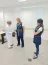  aparecem da esquerda para a direita: Ana Paula Luppi Fernandes de Souza ( tcnica de enfermagem endoscopia) Mrcia Nunes Roda ( Enfermeira do centro mdico e endoscopia), Kattia Graziele Baryazoni( enfermeira do setor de imagem e endoscopia)
