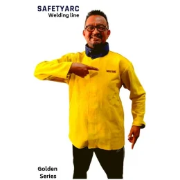 BLUSO DE RASPA PARA SOLDADOR GOLDEN - SAFETYARC