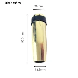 BOCAL CONICO ENCAIXE MIG 24