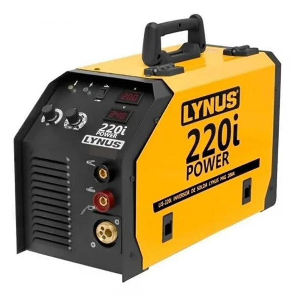 MAQUINA MIG 3 EM 1 + MMA +TIG 200A / 220V - LYNUS