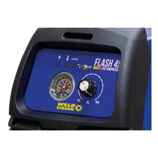 Plasma Flash 45A Air Compressor Embutido 220V - WELD VISION