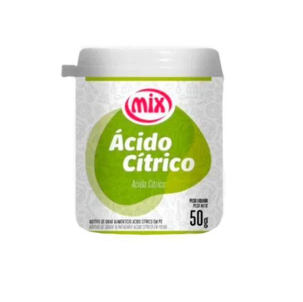 Ácido Cítrico 50g - MIX