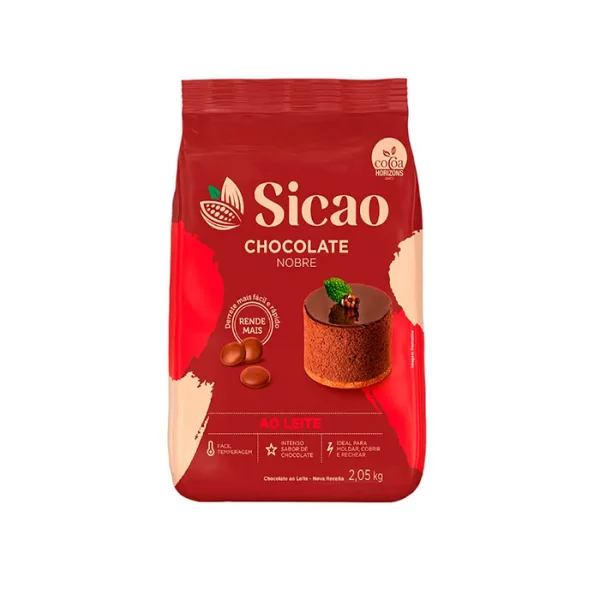 Chocolate em Gotas Ao Leite 'Gold' - 2,05kg - SICAO