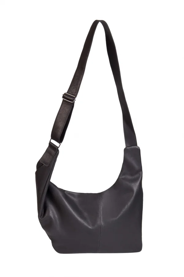 Bolsa de Couro Transpassada New York