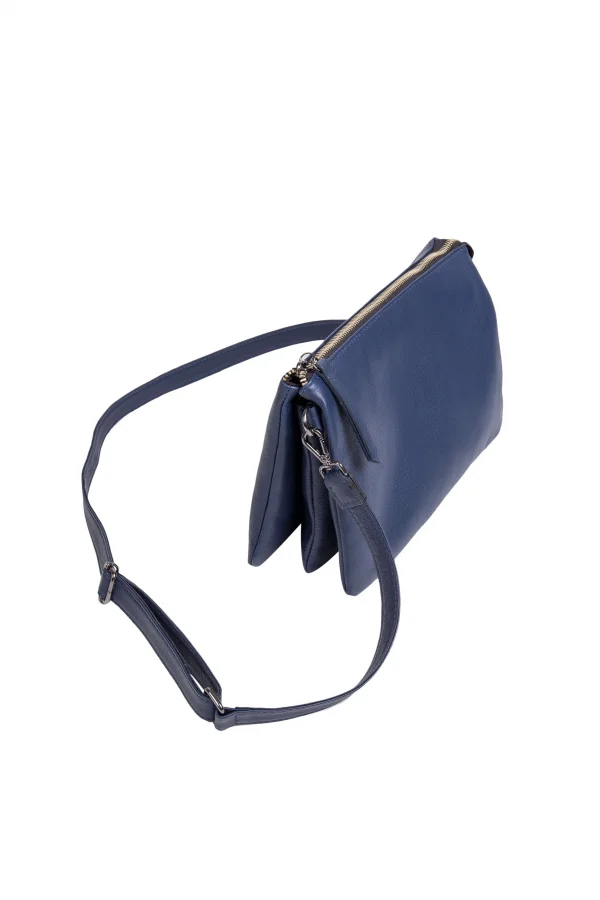 Bolsa de Couro Mary 3 Divis�es