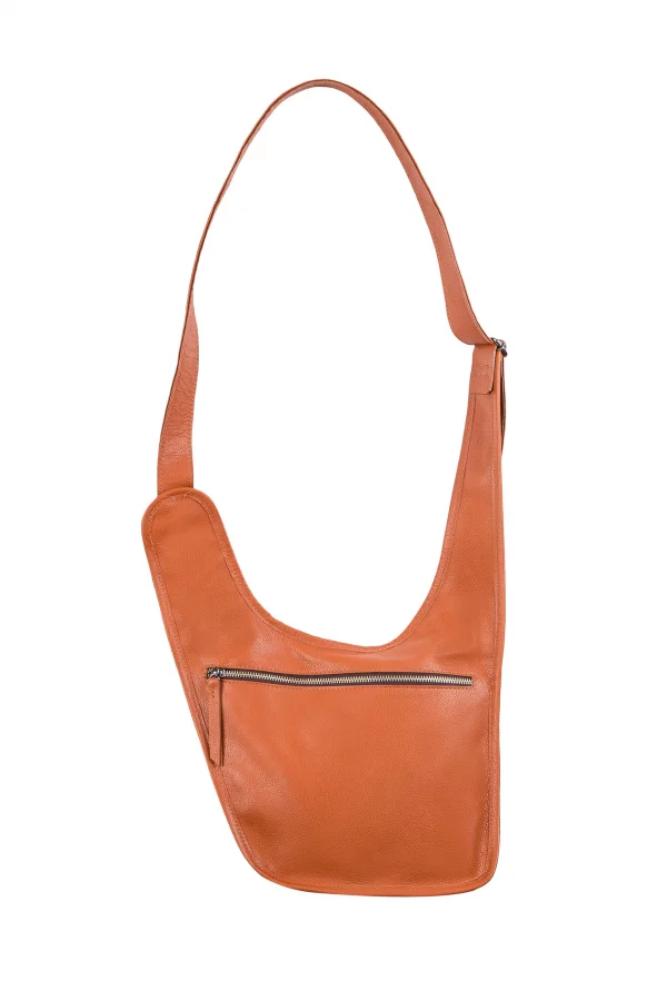 Bolsa de Couro Transpassada Italy