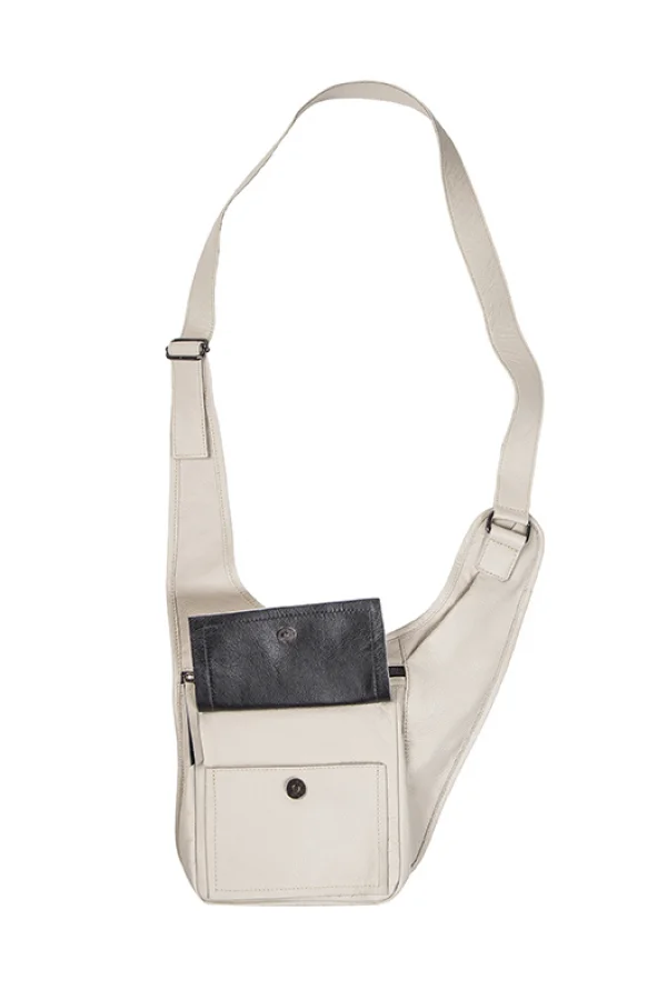 Bolsa de Couro Transpassada Italy