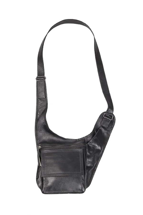 Bolsa de Couro Transpassada Italy