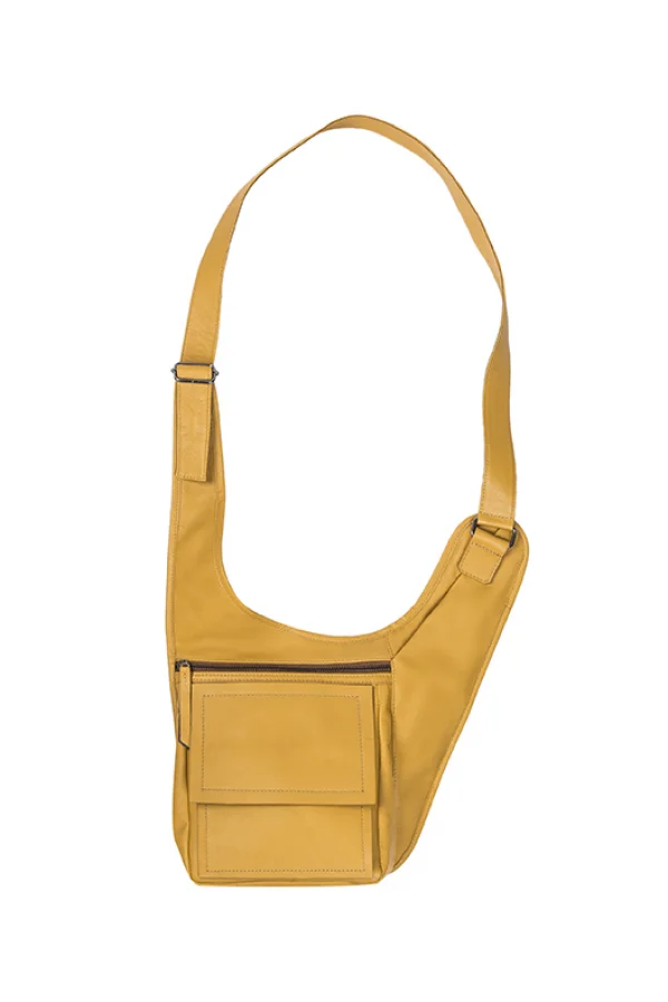 Bolsa de Couro Transpassada Italy