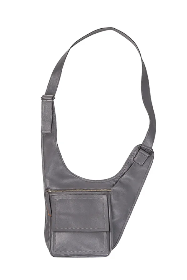 Bolsa de Couro Transpassada Italy