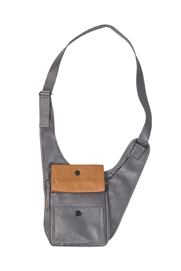 Bolsa de Couro Transpassada Italy