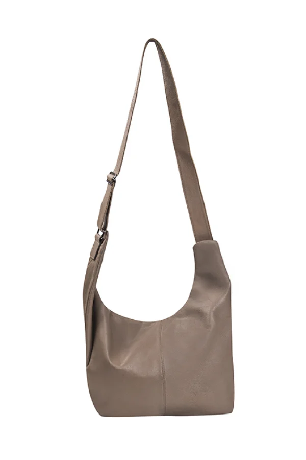 Bolsa de Couro Transpassada New York