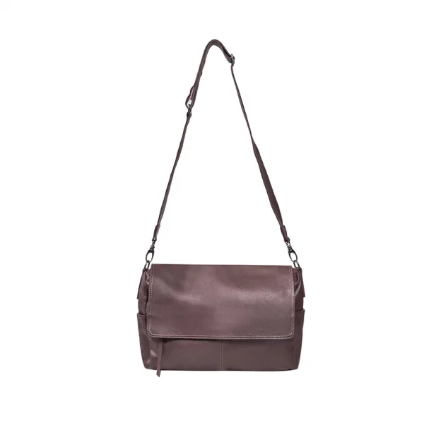 Bolsa de Couro Carteiro Denise