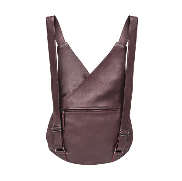 Bolsa de Couro Mochila Oval