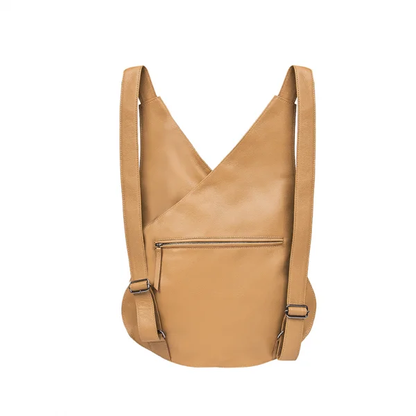 Bolsa de Couro Mochila Oval