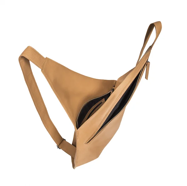 Bolsa de Couro Mochila Oval