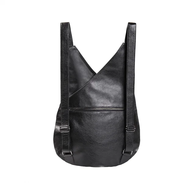 Bolsa de Couro Mochila Oval