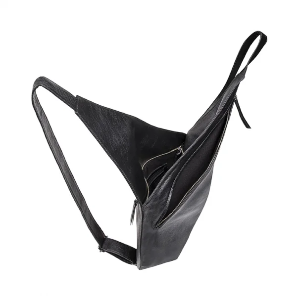 Bolsa de Couro Mochila Oval