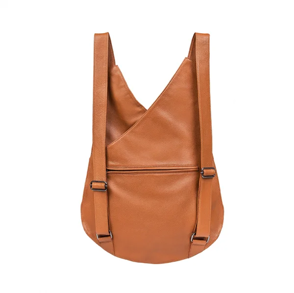 Bolsa de Couro Mochila Oval