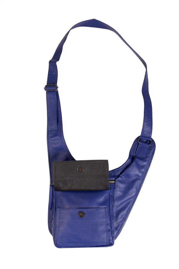 Bolsa de Couro Transpassada Italy