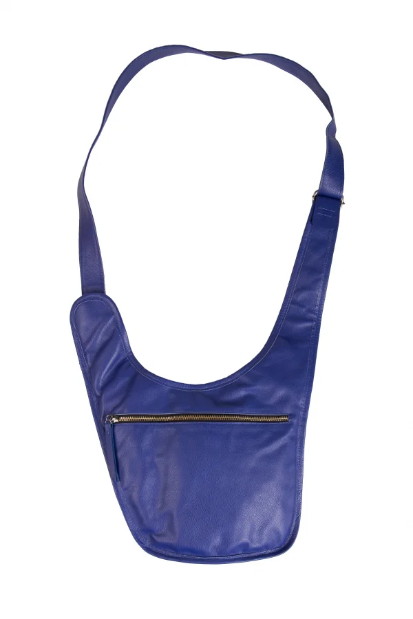 Bolsa de Couro Transpassada Italy