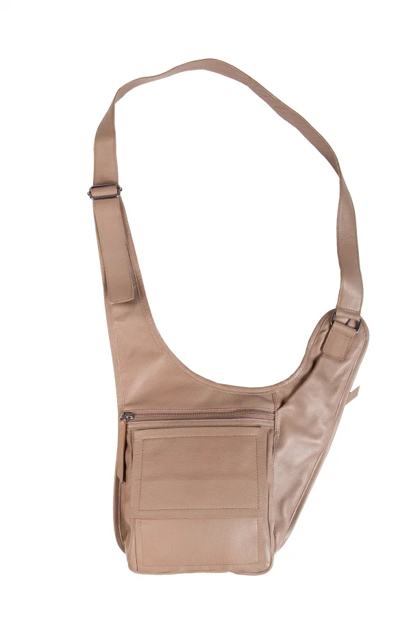 Bolsa de Couro Transpassada Italy