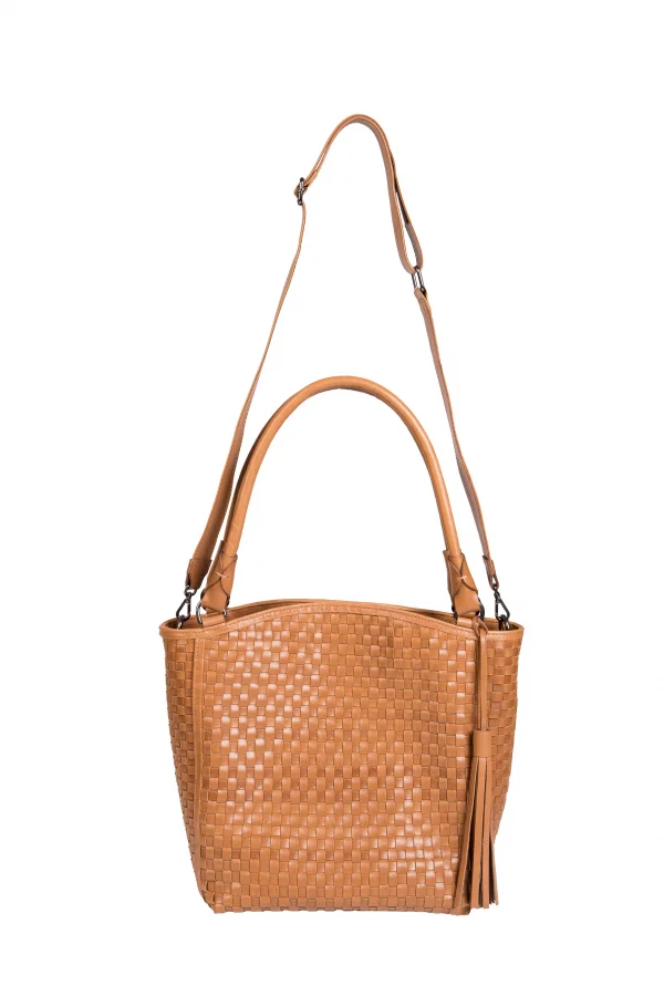 Bolsa de Couro Baldinho Tress� Viena