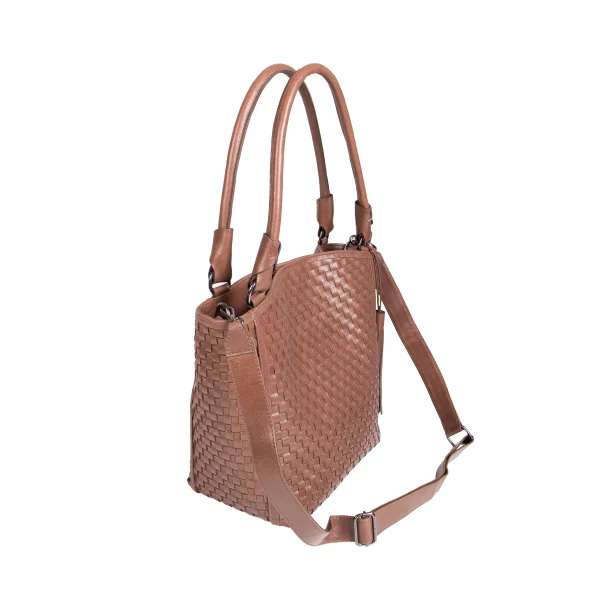 Bolsa de Couro Baldinho Tress� Viena