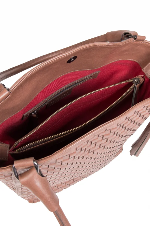 Bolsa de Couro Baldinho Tress� Viena