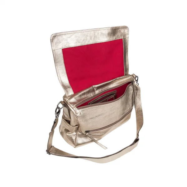 Bolsa de Couro Carteiro Denise