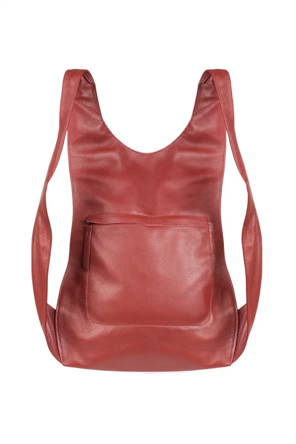 Bolsa de Couro Mochila Paris