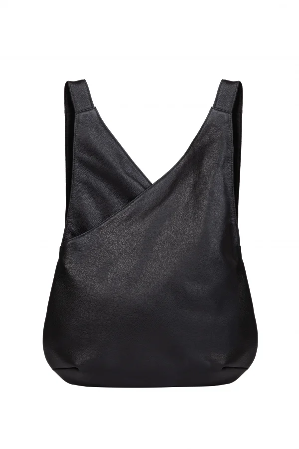 Bolsa de Couro Mochila Oval