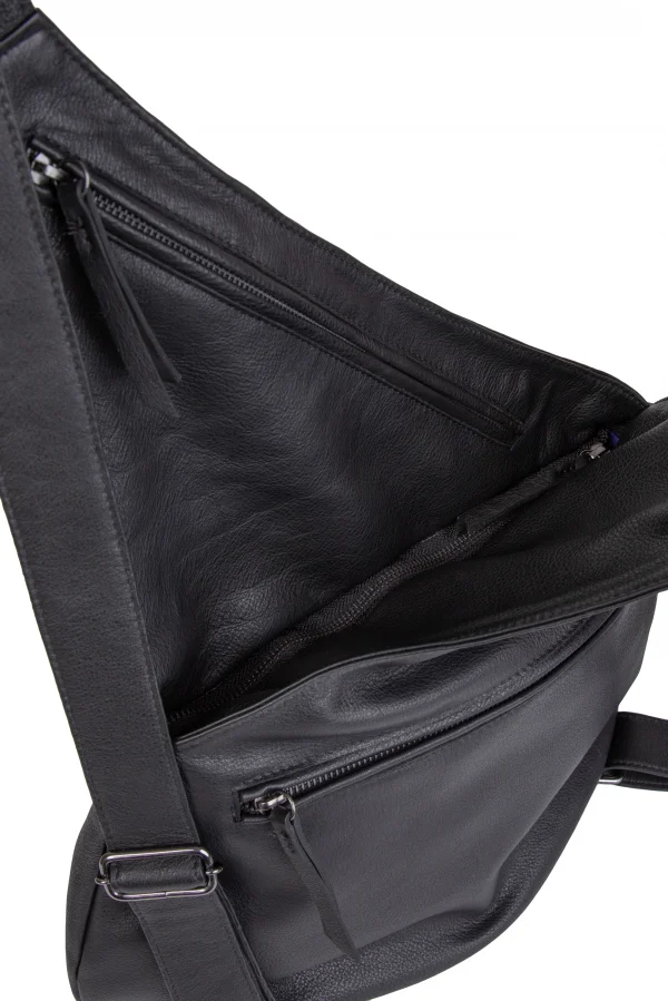 Bolsa de Couro Mochila Oval