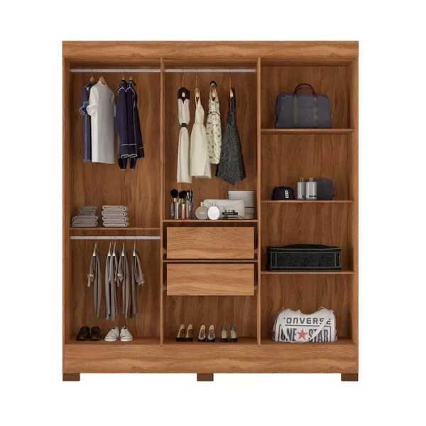 Guarda Roupa 6 Portas Verso Amêndola