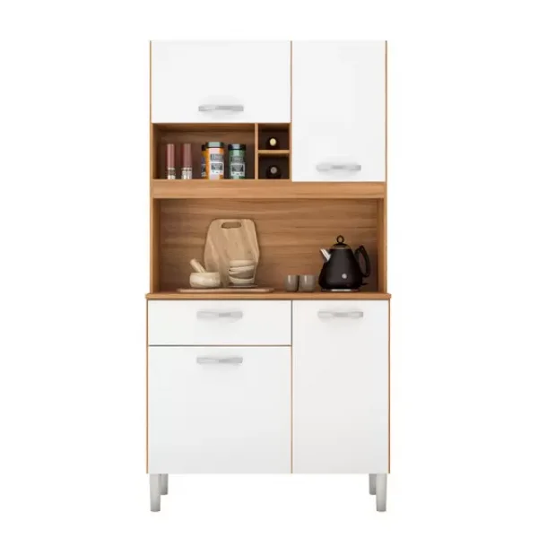 Cozinha Compacta Malta 4 Portas 1 Gaveta  Dembile