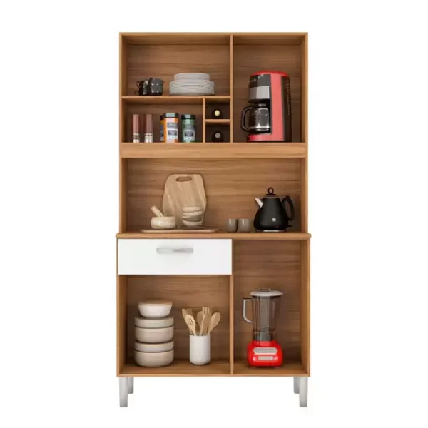 Cozinha Compacta Malta 4 Portas 1 Gaveta  Dembile