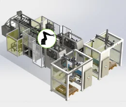 Sistema Completo de Packing e Paletizao