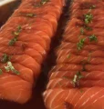 Carpaccio de Salmão Carpaccio de Salmão