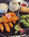 Opção 01: Cozinha Chinesa: Iscas de tilápia